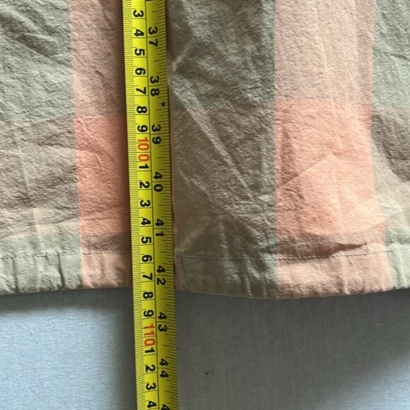 Oska Helmer Cotton Woven Check Dress Sz L/ XL - Picture 12 of 12